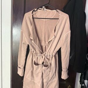 Free people Pink Cardigan